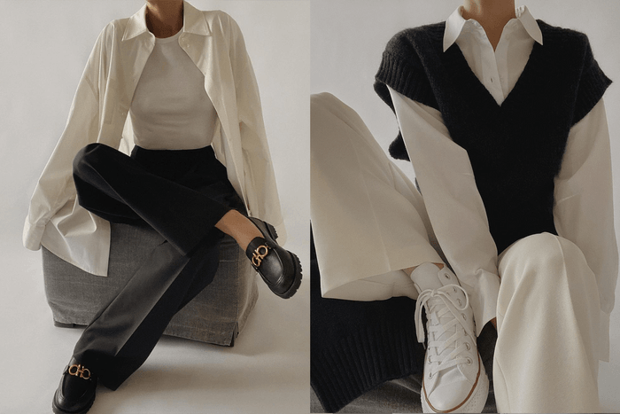 塑造從容俐落的造型,先從 2021 秋冬流行的襯衣穿搭法學起!