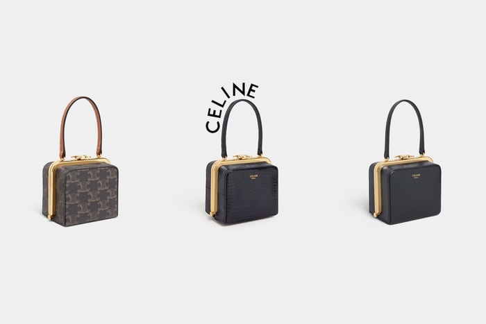 優雅又古典:Celine Triomphe 小方包,短提把超可愛!