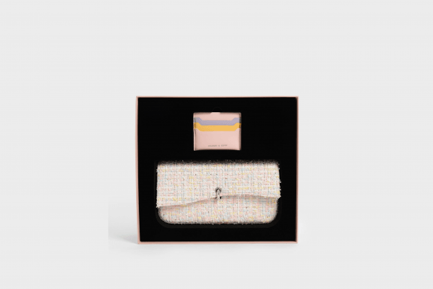 Charles & Keith Chinese Valentine's Day White Minimal Shoulder Bag Pre-Sell05