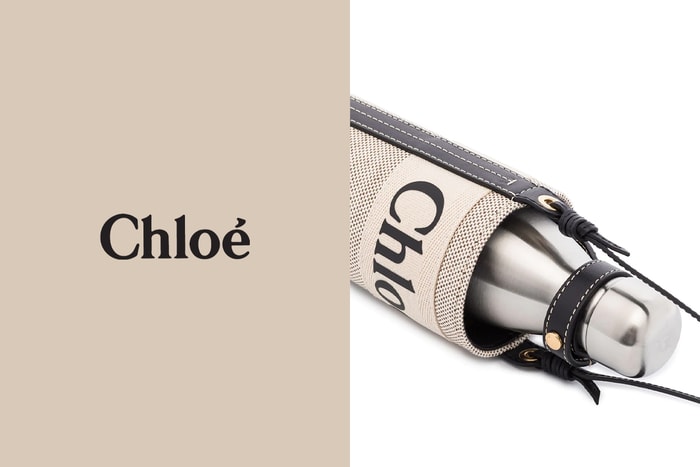 有了 Chloé 這款水瓶,不用見字也會自動自覺愛上喝水!