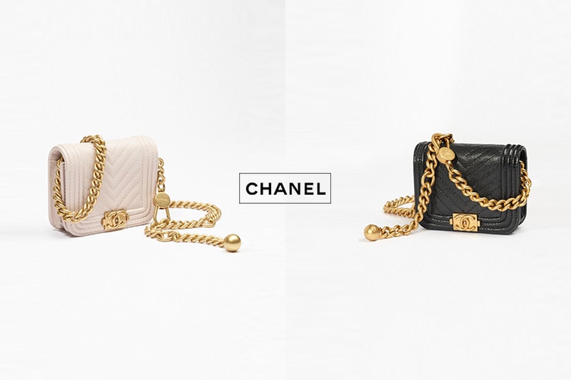 chanel smallest boy bag 2021fw handbags