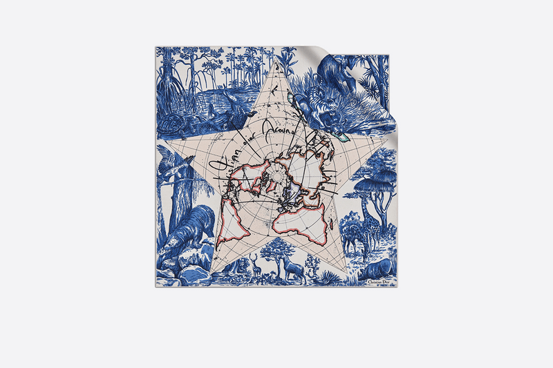 Dior-launches-2021-AW-scarves-collection-Blackpink-Jisoo-fans-02