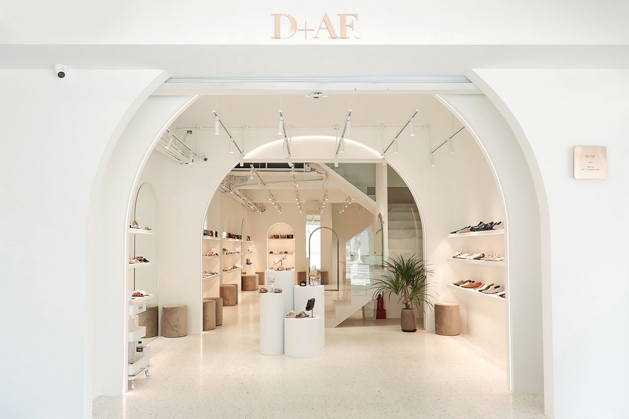 D+AF Taiwanese shoes brand opening 2021