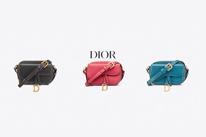 dior saddle shoulder mini strap handbag 2021 new fw