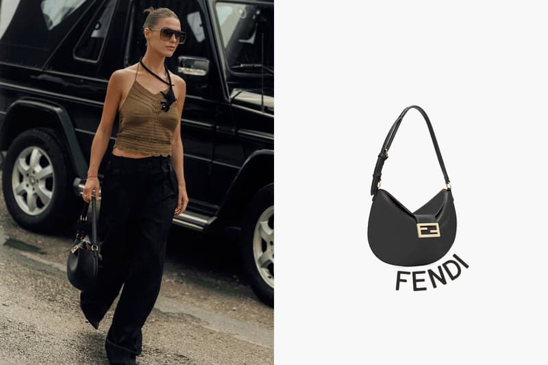 fendi croissant handbag hobo arm perfect it bag