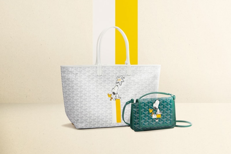 goyard snoopy peanuts look tomorrow limited woodstock 2021