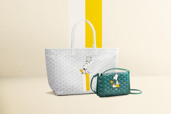 Woodstock 也出動：Goyard x 《PEANUTS》，流星可以客製化英文縮寫！