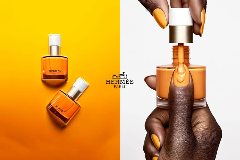 hermes nail polish orander oct release beauty