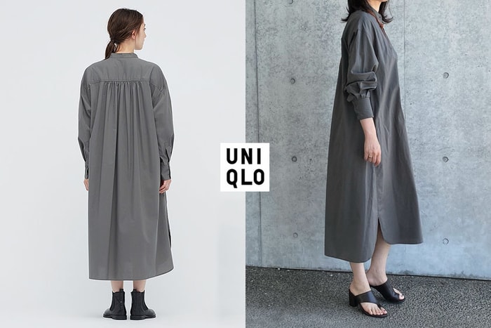 時髦女生秋季第一件：UNIQLO 新上架襯衫裙，被稱為最強混搭單品！