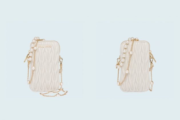 miu miu Matelassé valentine's day pearl limited edition 2021