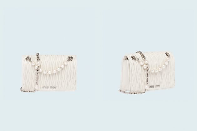 miu miu Matelassé valentine's day pearl limited edition 2021