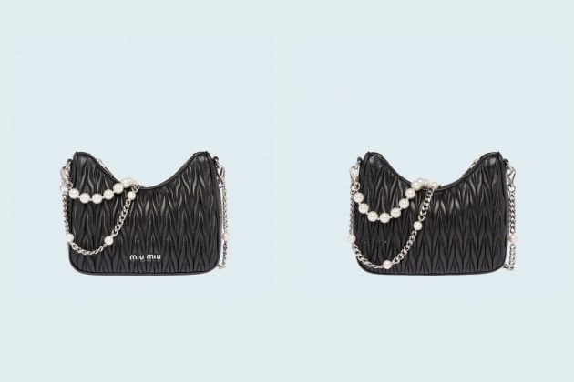 miu miu Matelassé valentine's day pearl limited edition 2021