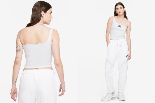 nike air tank Asymmetrical summer top women 2021