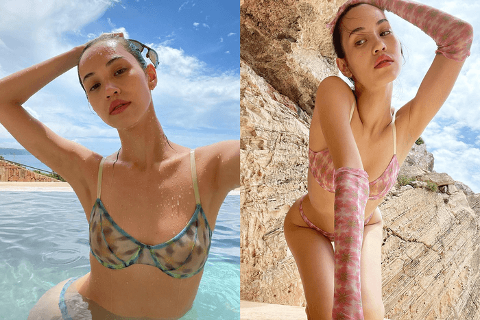 用上日本傳統扎染工藝,水原希子的 Office Kiko 與 Fruity Booty 推出內衣聯乘系列!