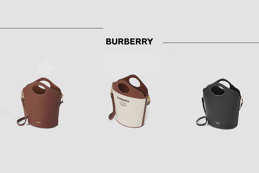 burberry signature pocket now comes in a bucket bag handbags