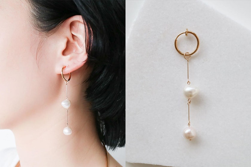 Pinkoi Pearl Miashi stella-jewelry ui temtemdesign ETERNA earrings