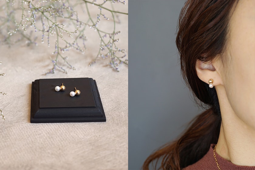Pinkoi Pearl Miashi stella-jewelry ui temtemdesign ETERNA earrings