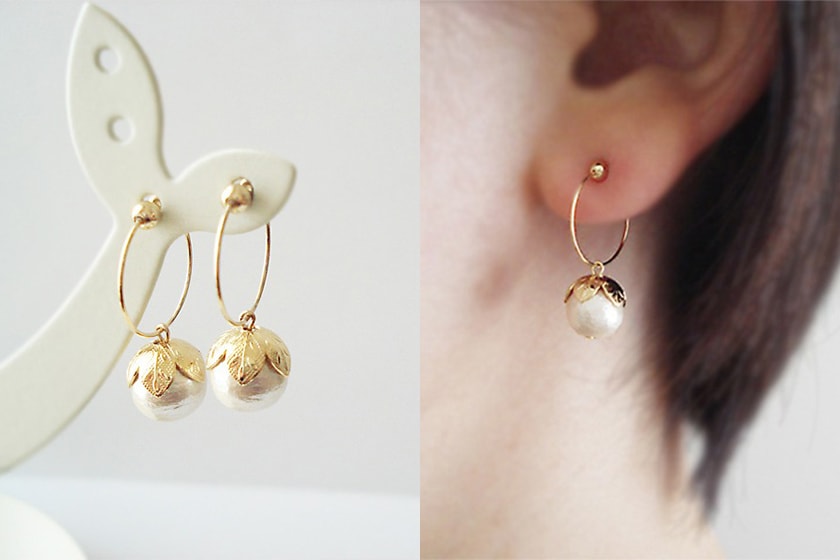 Pinkoi Pearl Miashi stella-jewelry ui temtemdesign ETERNA earrings