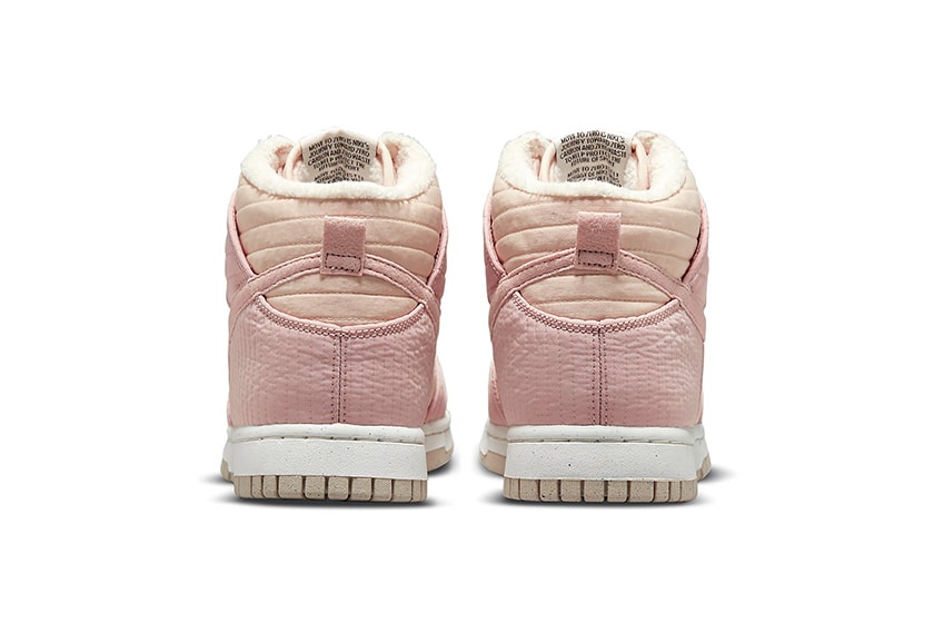 Nike Dunk High Toasty Move to Zero pink sneakers