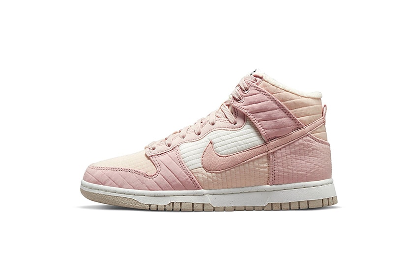 Nike Dunk High Toasty Move to Zero pink sneakers