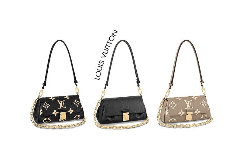 Louis Vuitton The Favorite Bag Cream Black Handbags