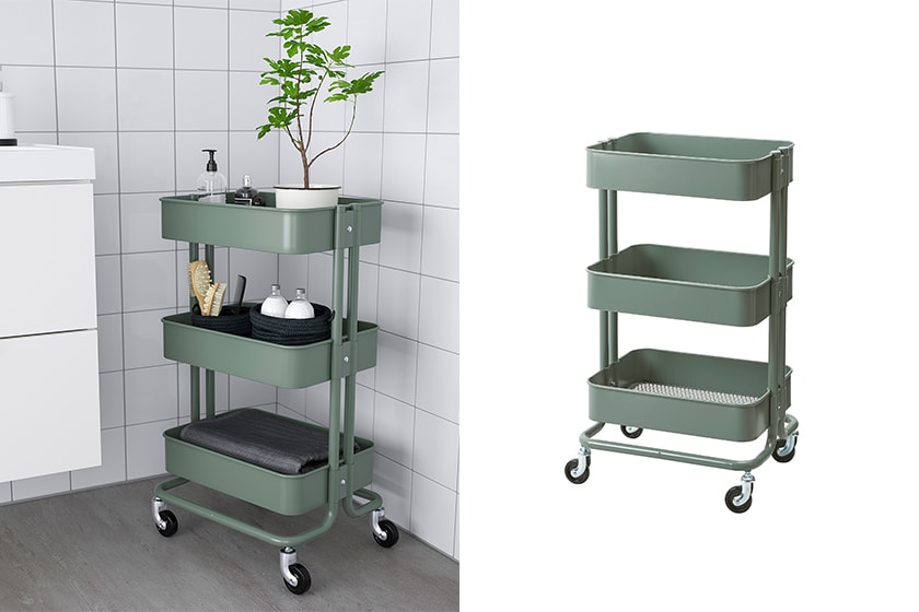 IKEA bathroom stylish storage