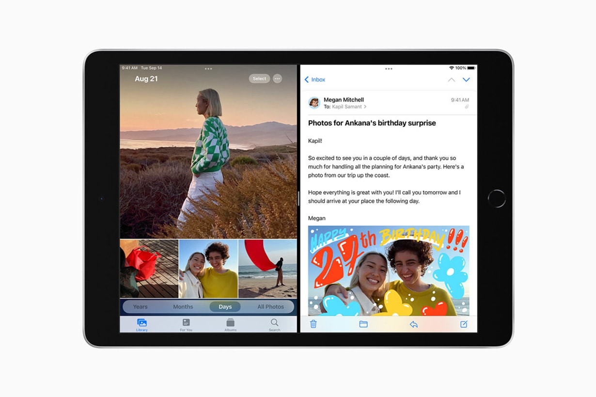 Apple Event 2021 New iPad 9 iPad mini 4 Color