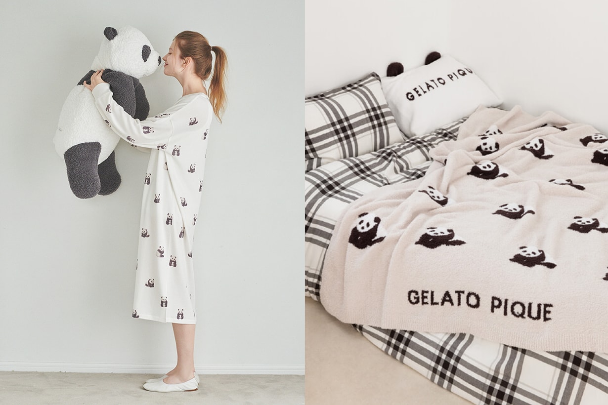 gelato pique cafe Panda Crepe homewear