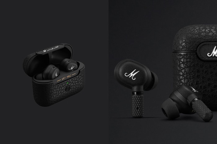 率性的霧黑質感：人氣音響品牌 Marshall 推出首款降噪藍芽無線耳機！