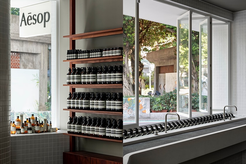 Aesop New Store Taipei Yongkang Street