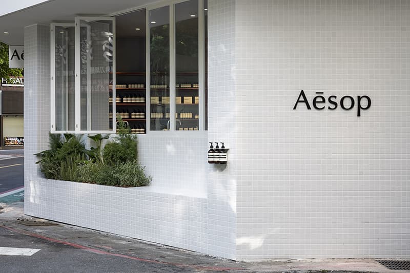 Aesop New Store Taipei Yongkang Street