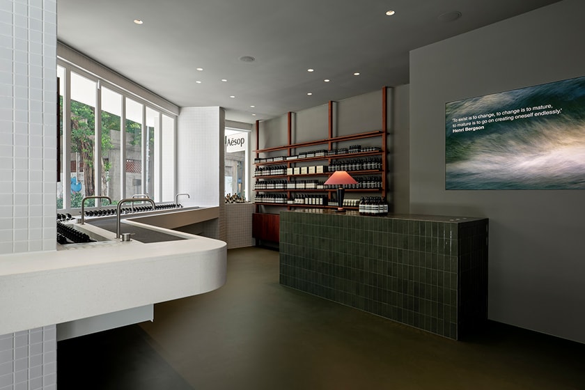 Aesop New Store Taipei Yongkang Street