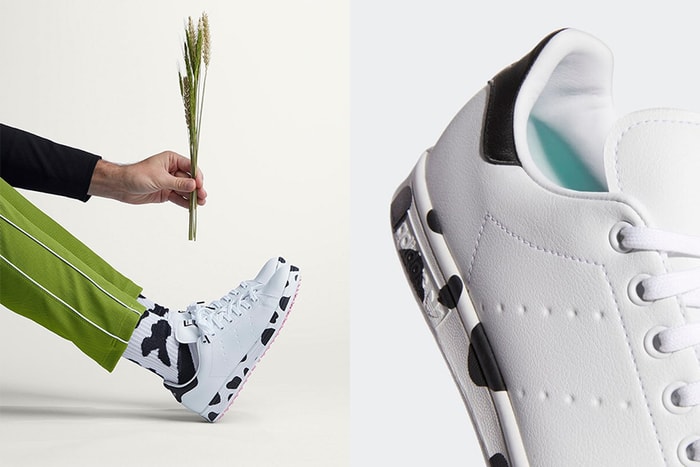 可愛乳牛紋+嫩粉色鞋底:adidas 這雙特別版 Stan Smith 已經太迷人!