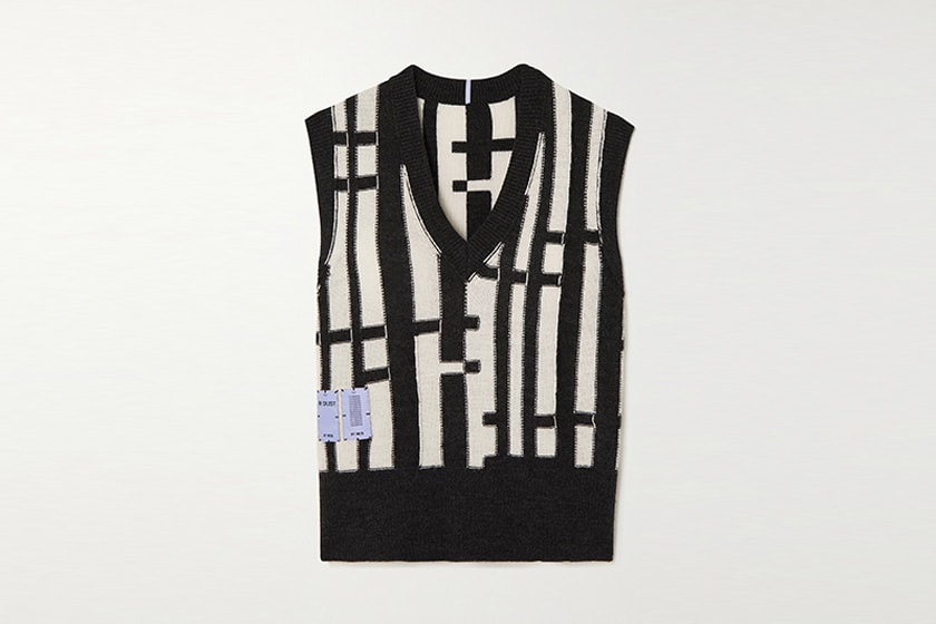 2021 Fall Outfit Idea knit Vest wool tank