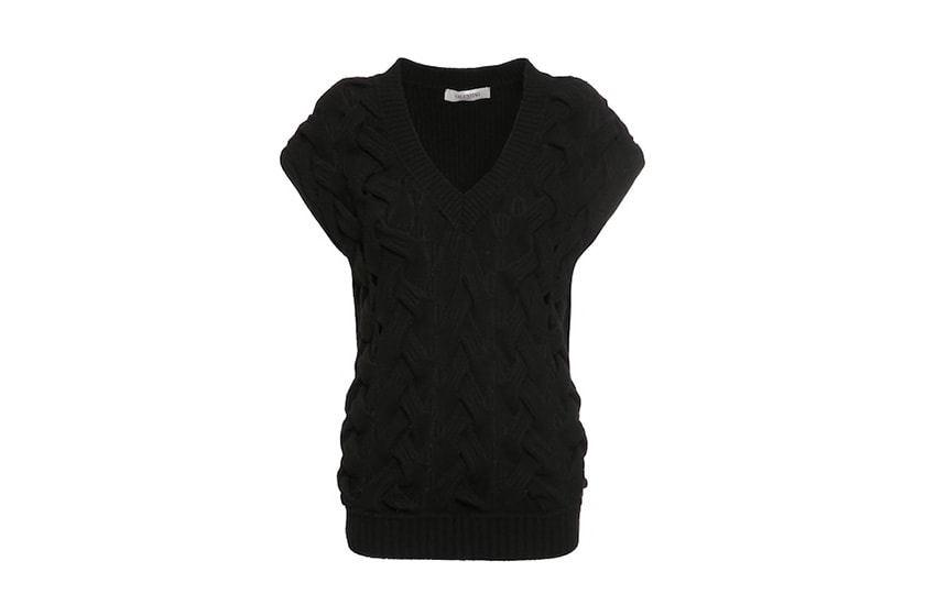 2021 Fall Outfit Idea knit Vest wool tank