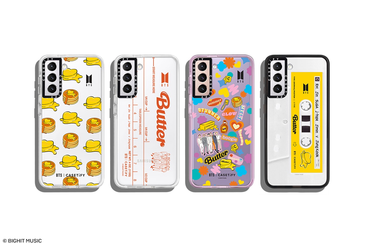 CASETiFY x BTS Butter Collaboration iPhone AirPods Case