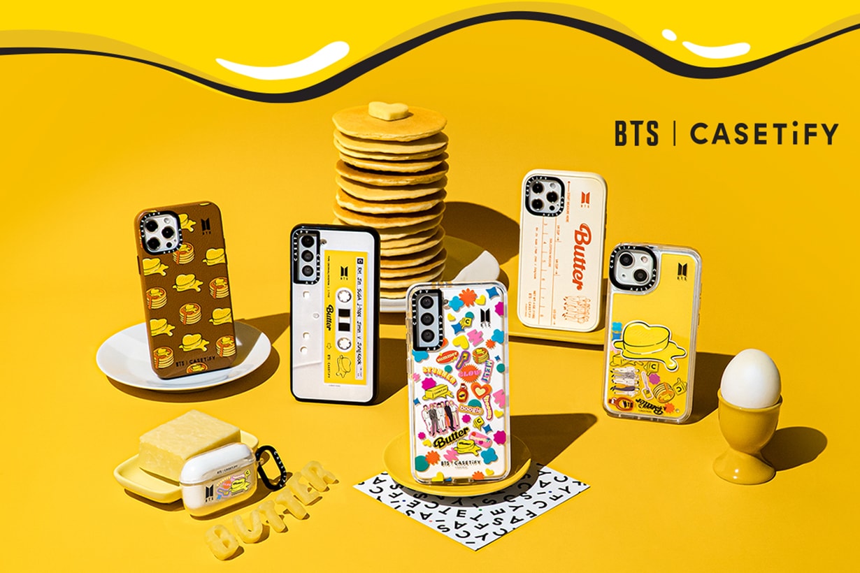 CASETiFY x BTS Butter Collaboration iPhone AirPods Case