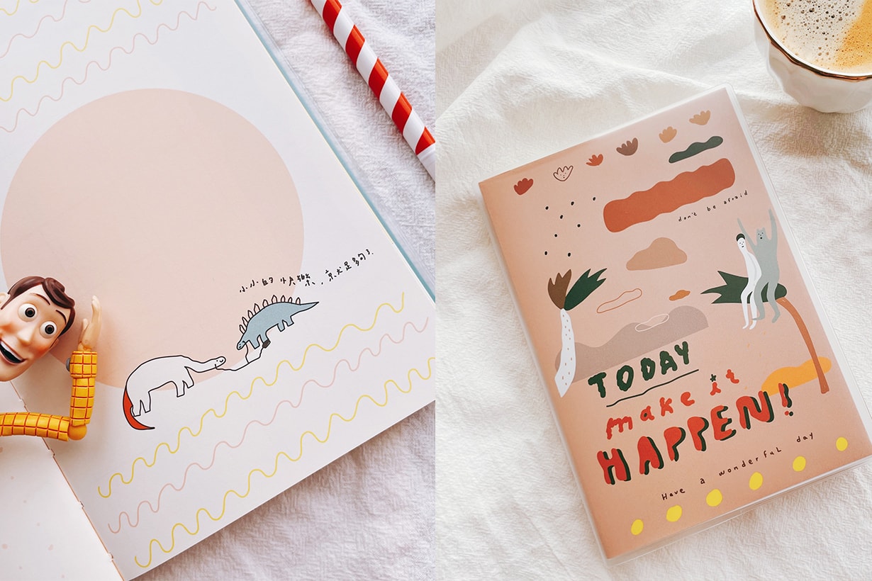 Pinkoi 2022 diary planner notebook Bullet Journal