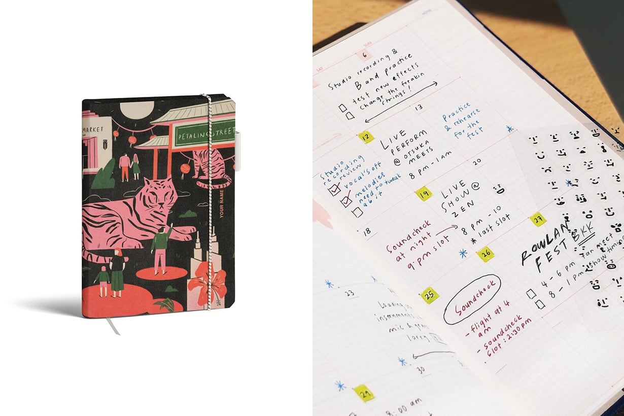Pinkoi 2022 diary planner notebook Bullet Journal