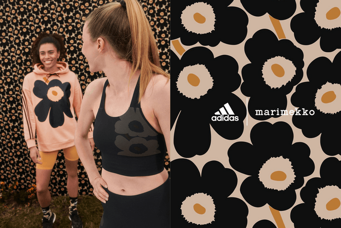 Adidas X Marimekko 第二彈:這次聚焦在首度出現於運動裝上的 Unikko 印花!