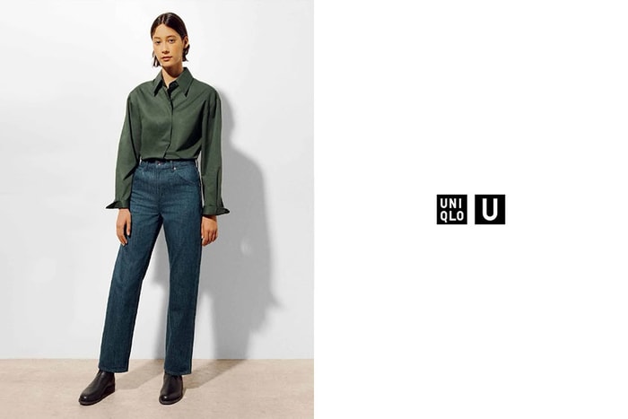 被譽為完美長腿＋俐落輪廓：UNIQLO U 高腰牛仔褲新經典款！