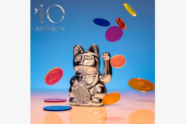 Artifacts 10 Donkey MANEKI NEKO limited silver
