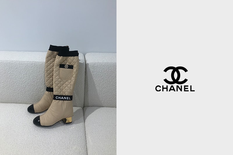 Chanel 2021fw boots two tone shoes