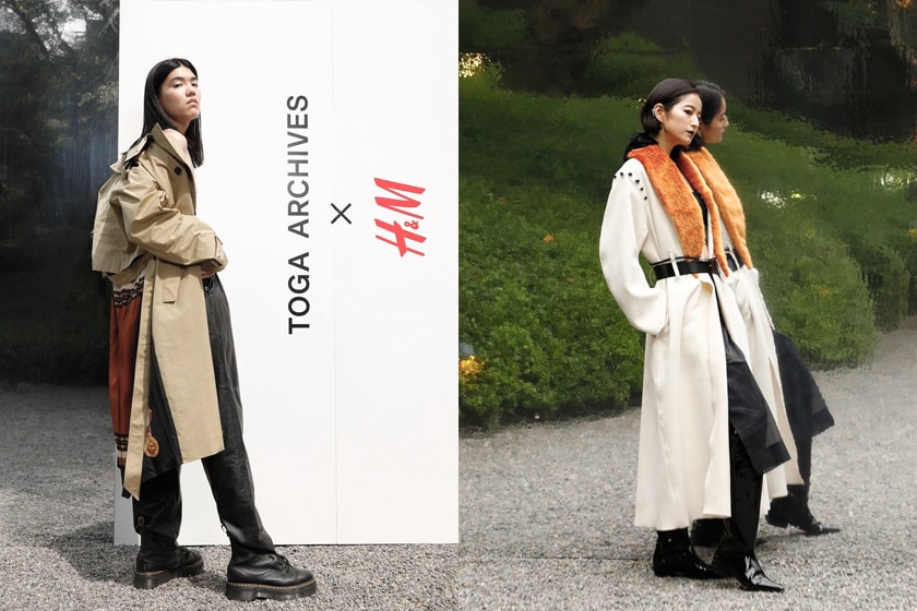 hm x TOGA ARCHIVES collaboration 2021fw sold out