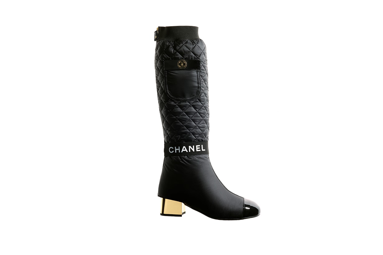 Chanel 2021fw boots two tone shoes 