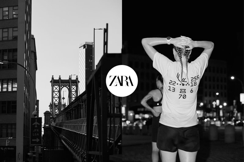 ZARA ATHLETICS first sportswear reveal jogging yoga