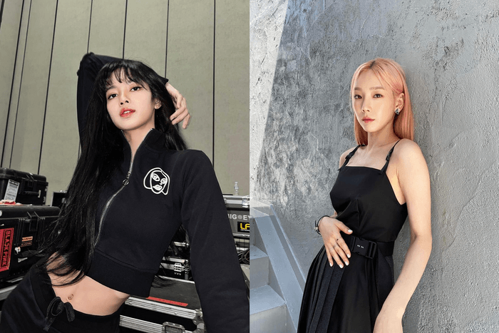 Blackpink Lisa 與太妍都穿上英國品牌 House of Sunny 的毛衣,將成大熱單品?