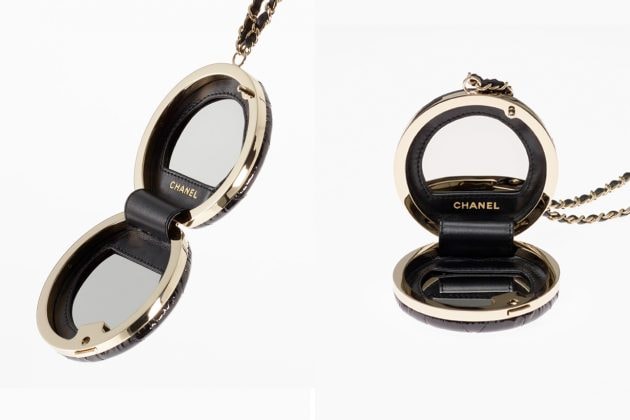 chanel mirror 2021 fw Minaudiere Clutch with Chain 