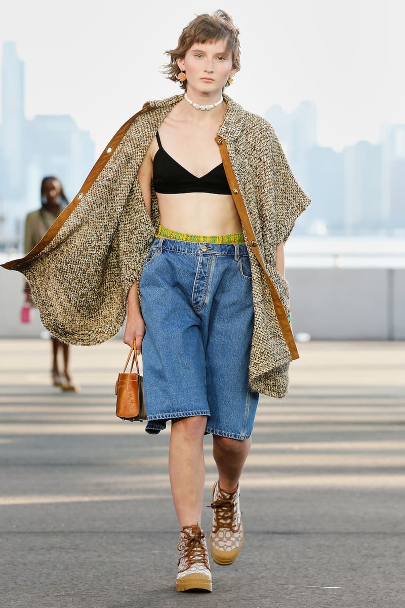 Coach Show NFW 2022 Spring Hudson River Park runway