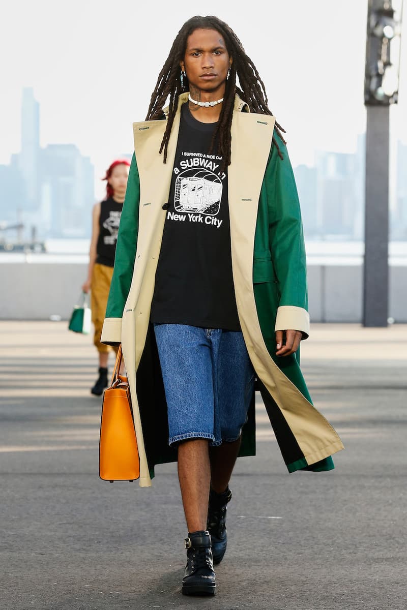 Coach Show NFW 2022 Spring Hudson River Park runway